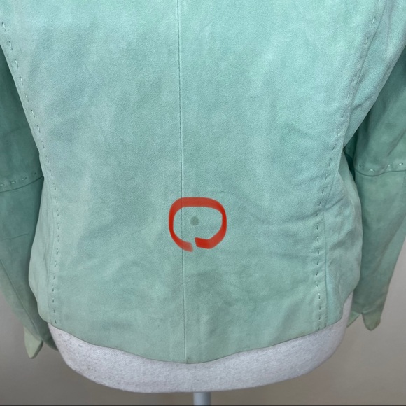 ST. JOHN Goat Suede Jacket - Picture 8 of 16